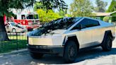 Tesla Cybertruck crushes Toyota Camry in crash, gets scratches only
