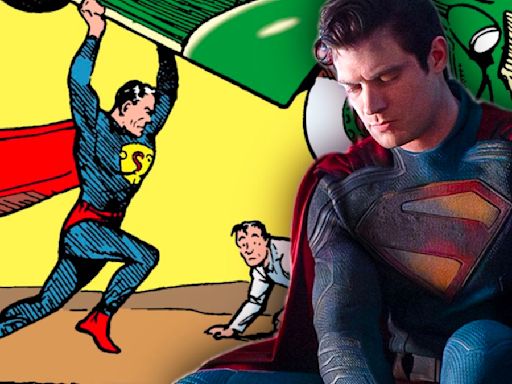 5 ways the new Superman movie costume blends details from over 80 years of comic book history, all the way back to 1938's Action Comics #1