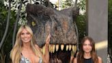 Heidi Klum and Her Daughter Leni Look Dino-Mite at the Jurassic World: Dominion Premiere