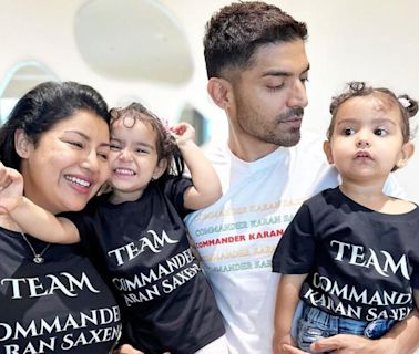 Commander Karan Saxena: Gurmeet Choudhary on being father to two daughters - Lianna and Divisha