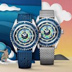 MIDO 美度錶 官方授權 OCEAN STAR 復古雙時區潛水機械腕錶-M0268291704100