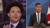 Trevor Noah slammed for saying Rishi Sunak faced ‘racist backlash’ after becoming UK’s new PM