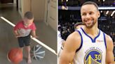 Steph Curry's Son Canon, 3, Shows Off Basketball Skills in Cute Video: 'Stuntin Like His Daddy'