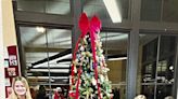 Wooster-area Girl Scouts decorate trees at Wayne County Public Library