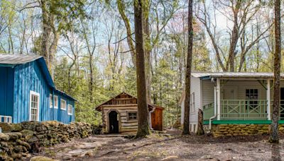 I explored an abandoned resort town in the Great Smoky Mountains where wealthy city dwellers vacationed 100 years ago. Take a look around.