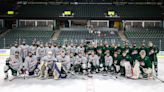 Kraken Prospects Hammell and Miettinen Participate in Silvertips Green vs. Grey Game