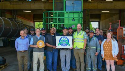 Lane County Fleet Services awarded ‘EcoBiz’ certification for environmentally-savvy practices