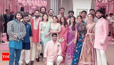 Inside video from Anant Ambani and Radhika Merchant's garba night goes viral! | Hindi Movie News - Times of India