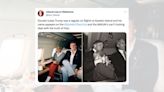 Fact Check: Viral Pic of Trump and Epstein Together on a Private Plane is Fake.