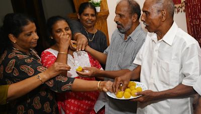 Celebrations in Kottayam as Labour Party’s Sojan Joseph wins British Parliament seat