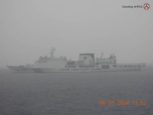 Beijing's 'monster ship,' the world's largest coastguard vessel, dropped anchor in the South China Sea