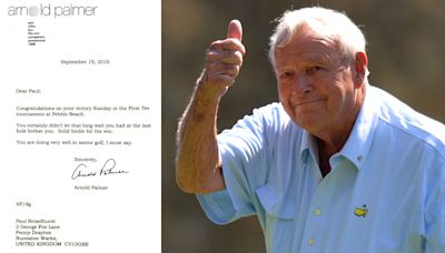 Why Arnold Palmer’s personalized letters meant so much to so many