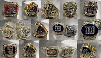 Customs officers seize shipment of fake sports championship rings