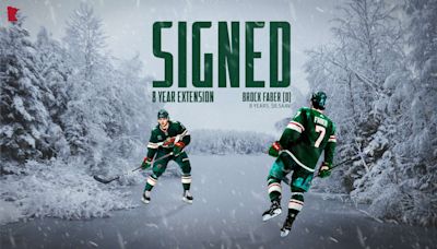 Minnesota Wild Signs Brock Faber to an Eight-year Contract Extension | Minnesota Wild