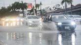 Lluvias alargan tapones de las horas pico en el Distrito Nacional y afectan actividades políticas