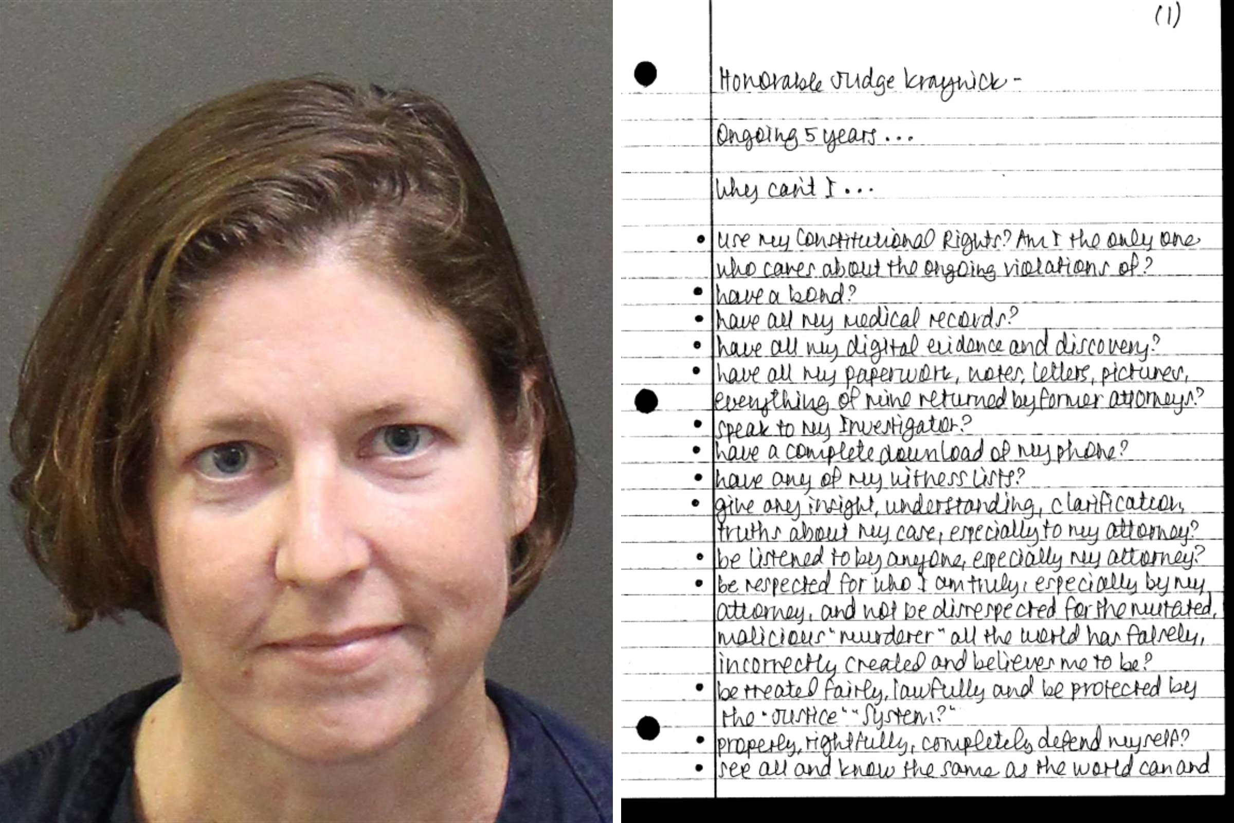 Accused boyfriend killer Sarah Boone's letters from jail: 'Mistreatment'