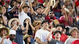 Check out Fresno State students section as they set attendance record against Kent State