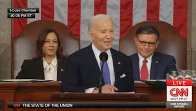 Mike Johnson Reportedly Apologized to Biden For ‘Eye-Roll Memes’ Following State of the Union