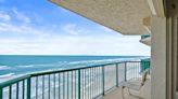 Serene oceanfront retreat is in Dimucci Twin Towers