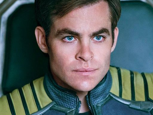 Chris Pine is looking forward to playing an older James T. Kirk in the next Star Trek movie