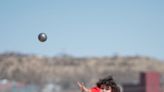 Football player Josh Trujillo building his explosiveness through track and field