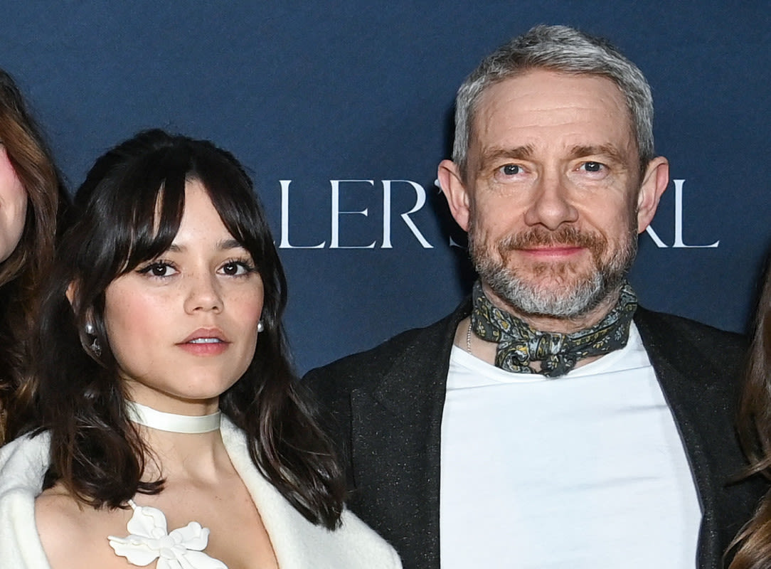 Martin Freeman Claps Back at Backlash Over His Age-Gap Relationship With Jenna Ortega in New Film