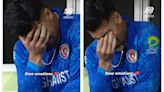 Rahmanullah Gurbaz hides his face from camera, cries after Afghanistan's historic entry into T20 World Cup semis