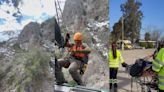 Rescatan a excursionista lesionado tras sufrir accidente en parque Quebrada de Macul - La Tercera