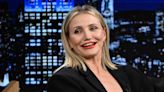 Cameron Diaz Just Debuted a Blunt Lob in an Oversized Two-Piece Suit