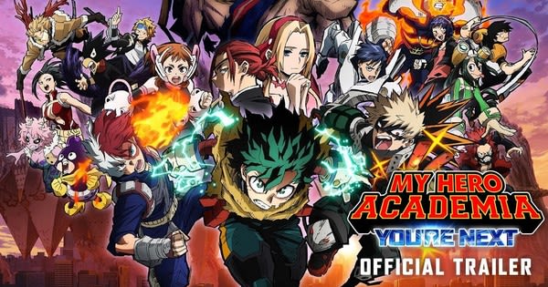 My Hero Academia: You're Next Film Streams English-Subbed Trailer