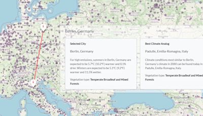 Berlin künftig wie Italien - Große Weltkarte zeigt, wie heiß der Klimawandel Ihren Wohnort machen wird