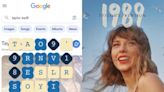 Taylor Swift lanza pistas de las canciones de ‘1989 (Taylor’s Version)’ con un juego en Google