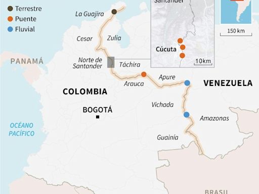 Un grupo armado mantiene secuestradas a 13 personas cerca de la frontera colombo-venezolana