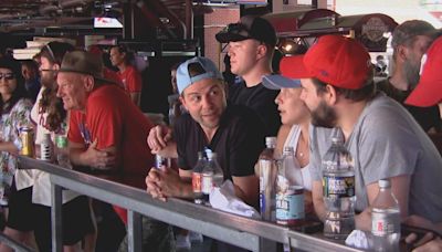 Phillies fans fill Citizens Bank Park for afternoon game amid grueling Philadelphia heat wave