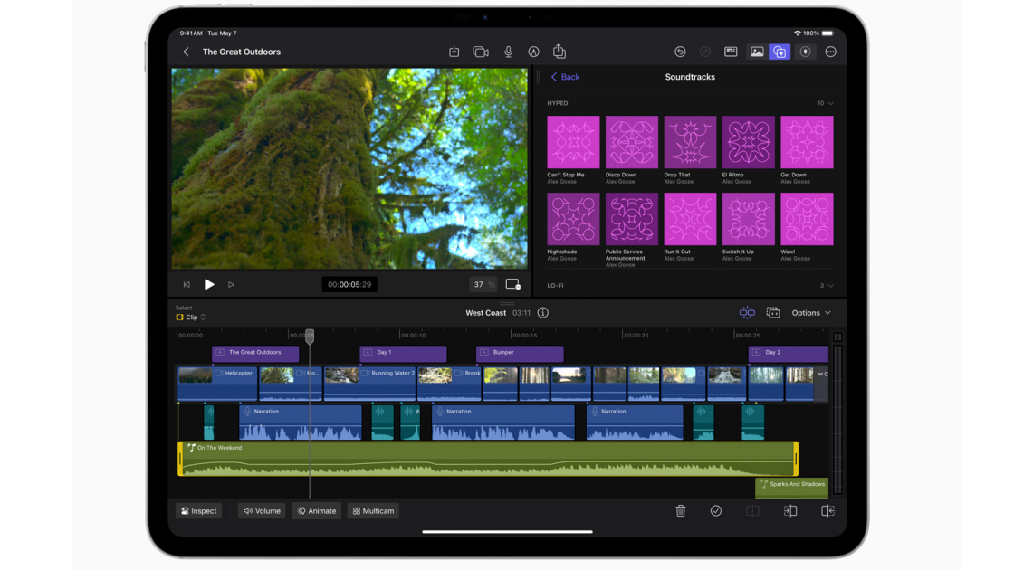 The 5 Coolest Features in Apple's Final Cut Pro for iPad 2