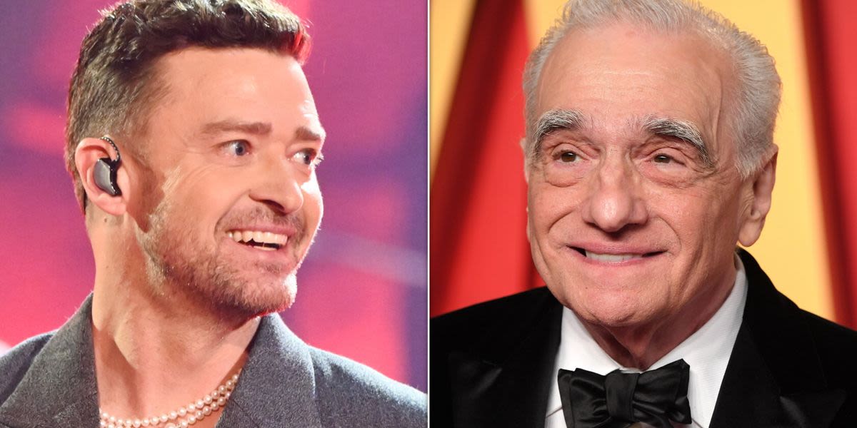 Justin Timberlake Spots Martin Scorsese From Stage In NYC: 'The GOAT Came To See Me'