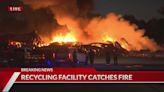 Kilgore recycling facility fire contained, could burn for days