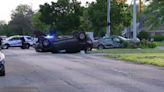 Off-duty officer reports gunfire leading to pursuit, crash on Detroit’s east side