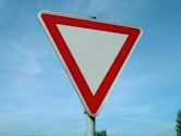 Yield sign