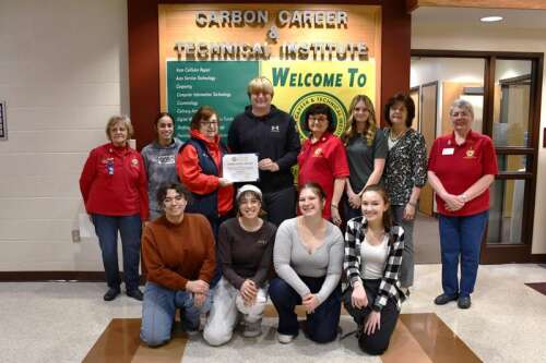 CCTI honor society receives Legion Good Deed Award | Times News Online