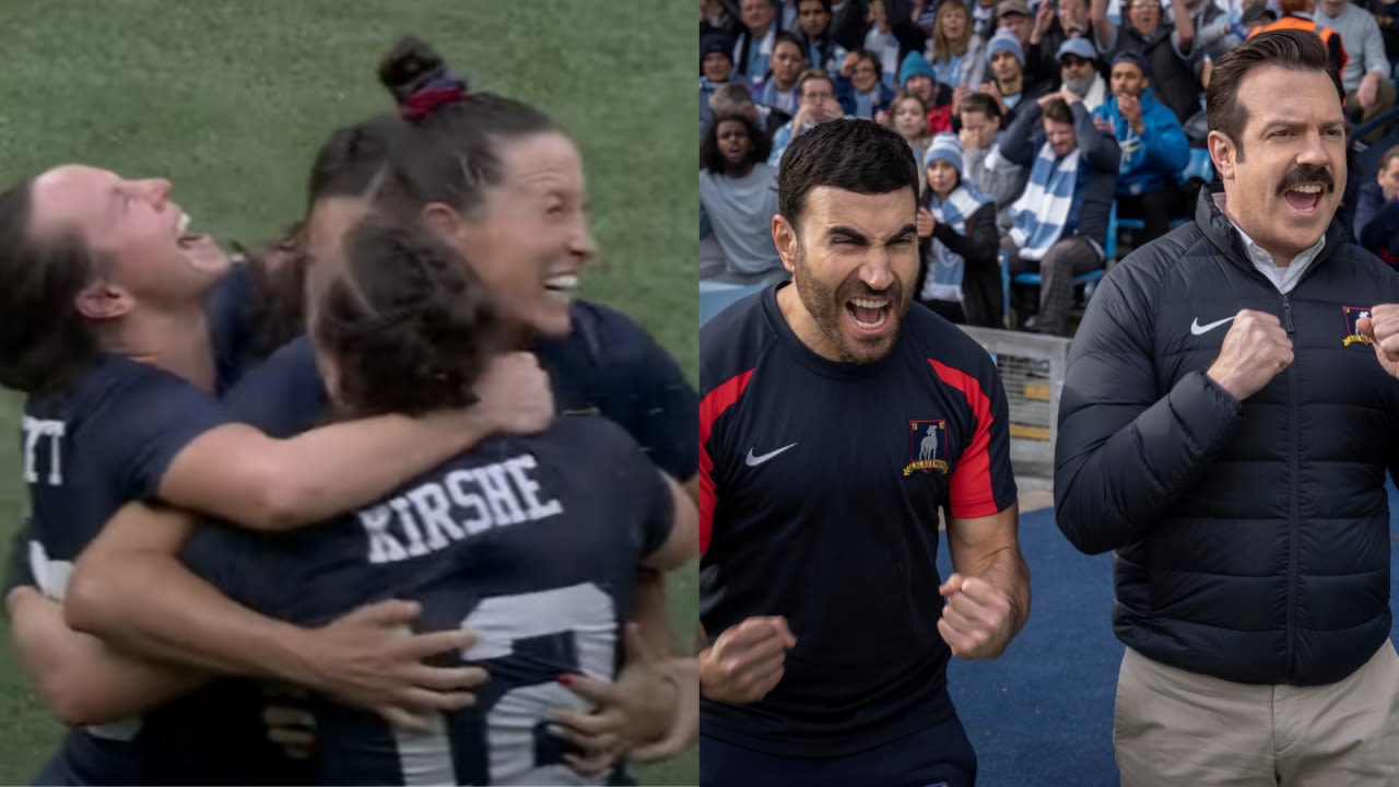 ...USA Women's Rugby Players Celebrate Historic Olympics Win, I Definitely Need A Rugby Version Of Ted Lasso