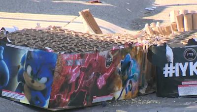 Sacramento neighborhoods deal with used illegal fireworks trash after Fourth of July