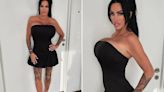 Katie Price flogs fashion line from hospital before 17th boob job