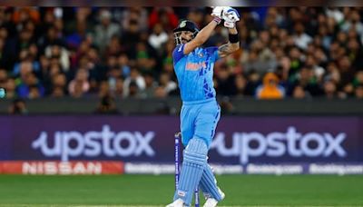 Virat Kohli's six against Haris Rauf during IND vs PAK 2022 T20 World Cup game voted as greatest moment in tournament's history - CNBC TV18