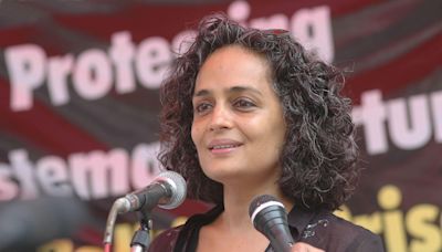 Arundhati Roy hailed as ‘luminous voice of freedom’ as she wins literary award