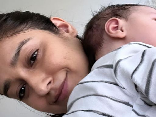‘Mama bear’ Ileana D’Cruz playing with ‘baby bear’ son Koa make for the cutest mother-son duo; PIC