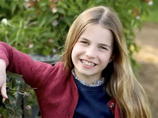 La princesa Carlota cumple 9 años y sus padres celebran con una tierna foto