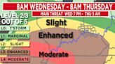 FIRST ALERT WEATHER DAY: Tornado, more severe storms possible Wednesday