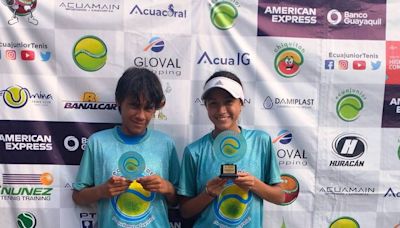 Nicolás Sánchez, Ana Belén Zurita y Washington Suárez, los ganadores del VI Torneo Ecuajunior