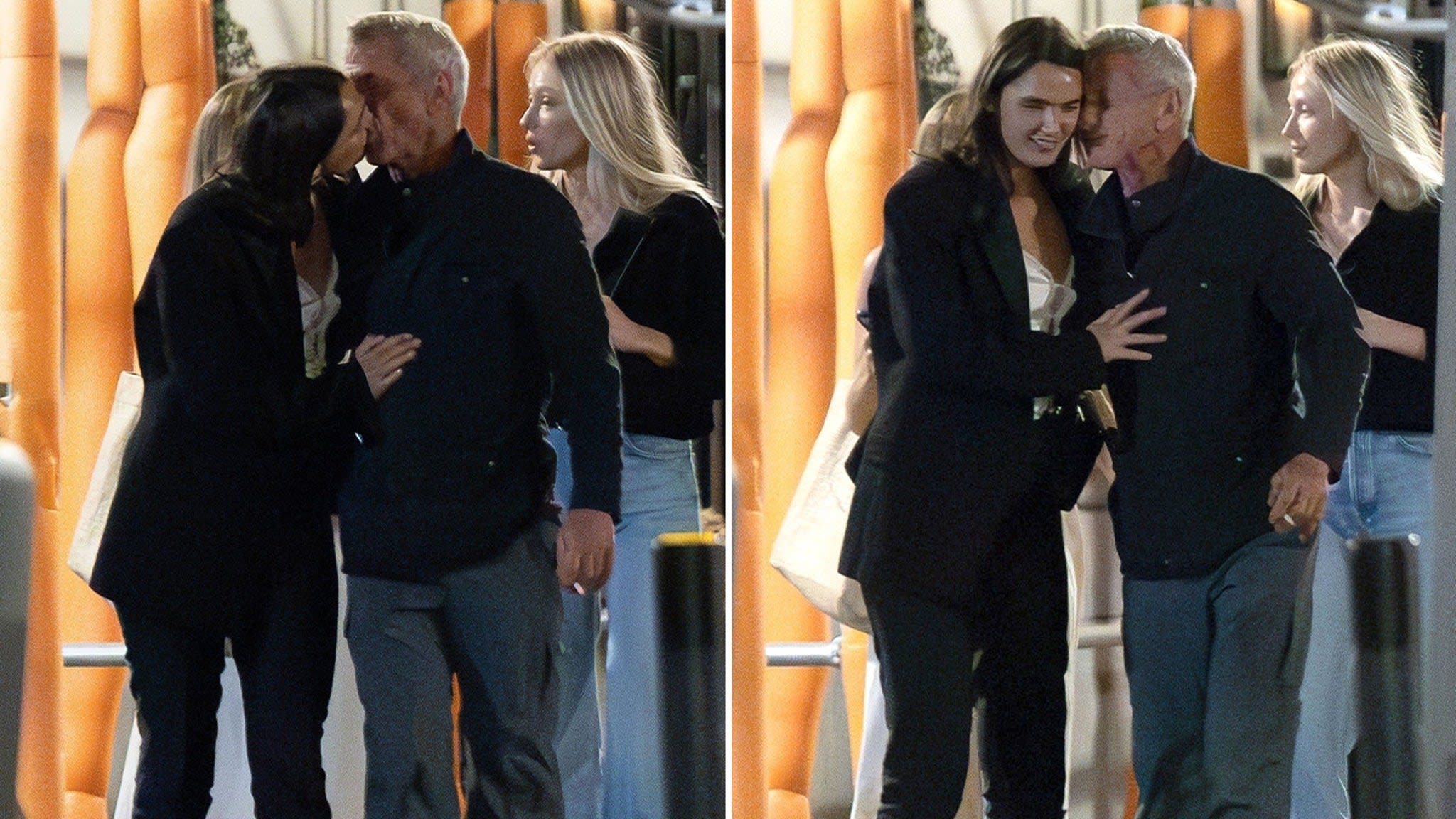 Sean Penn Makes Out with Actress on Madrid Street